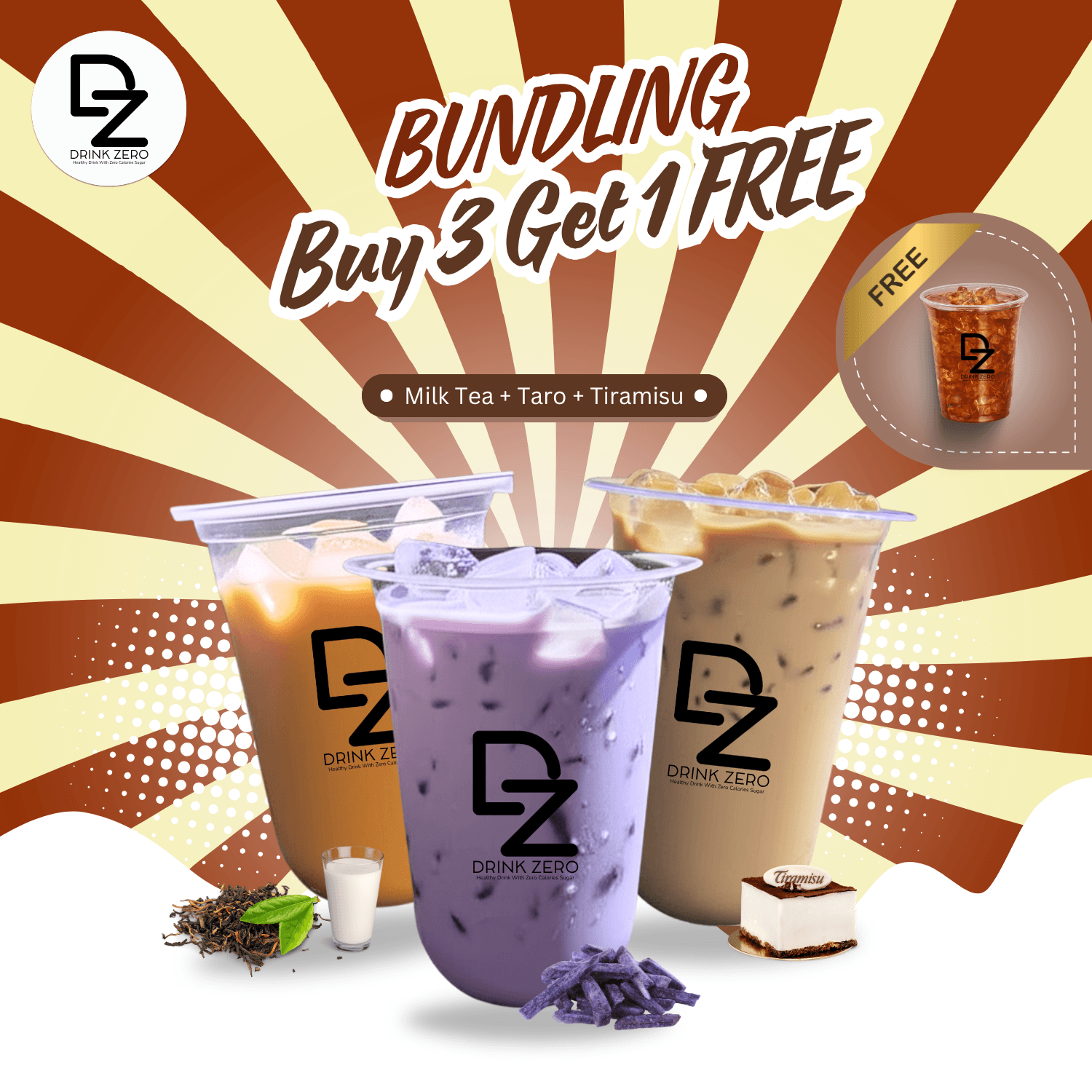 Banner Minuman Boba